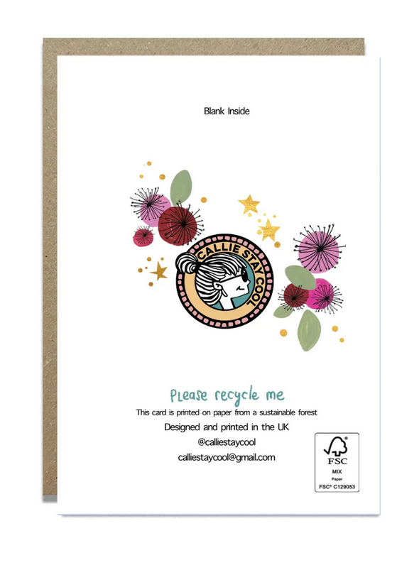 Just Married Card from Callie Stay Cool