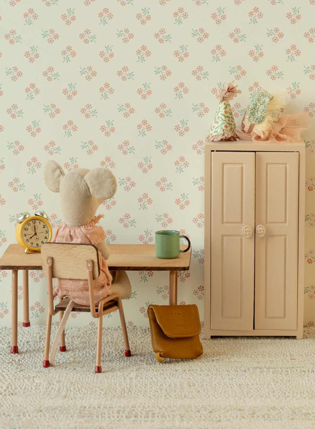 Maileg Closet, Mouse - Light Pink