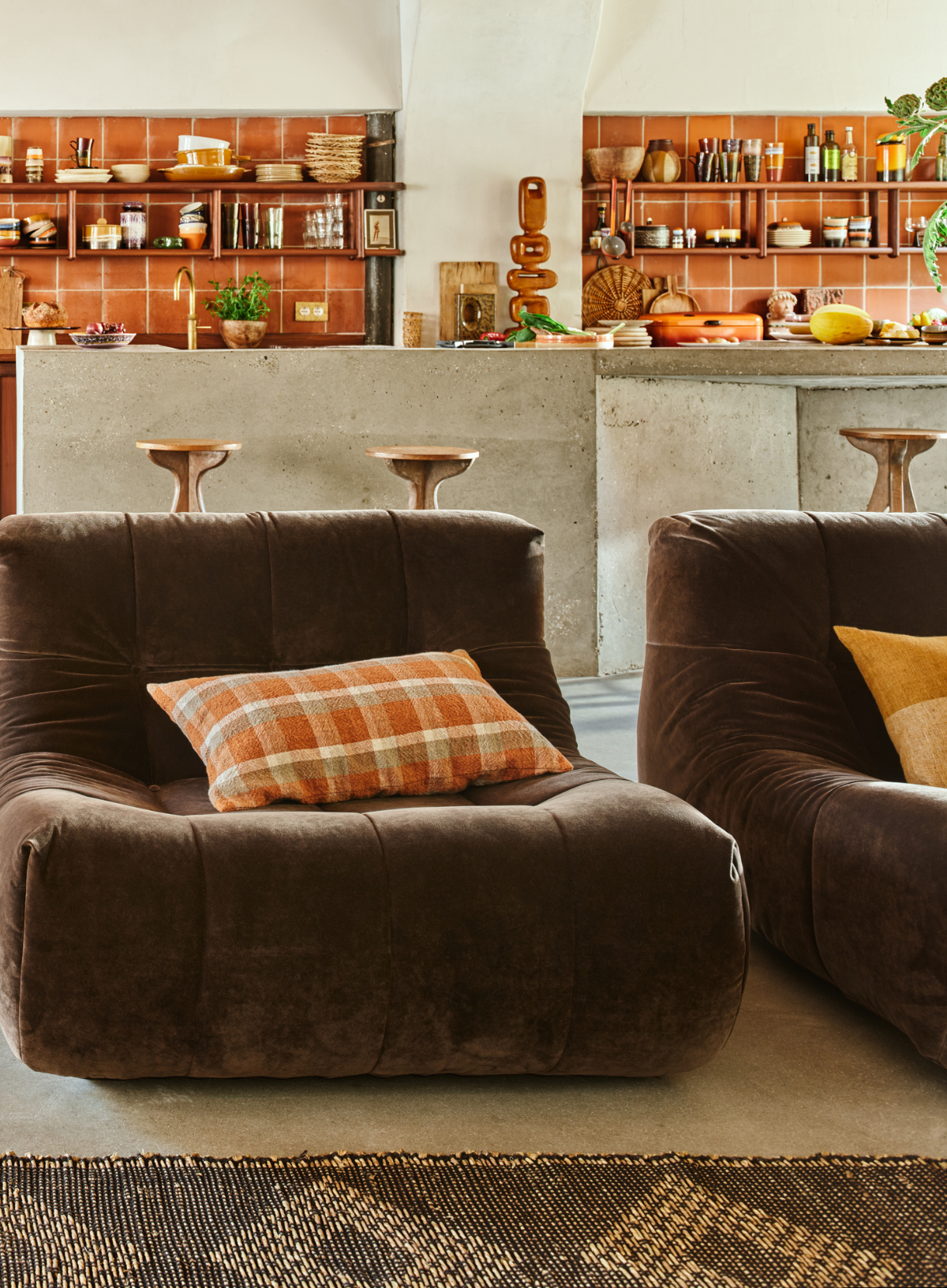 Woven Cushion in Country from HK Living