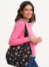 Tonya Bag in Black & Tan Leopard Print from Sugarhill