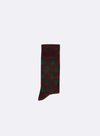 Socks in Dark Green and Multicolour from Faguo