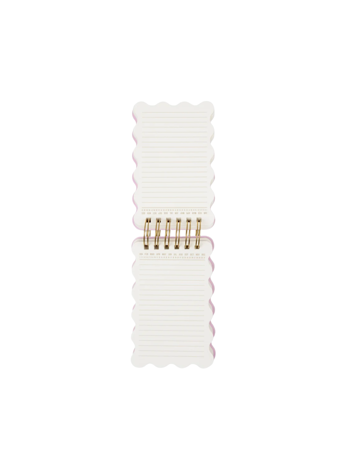 Designworks Ink Marble Wavy Notepad - Cherry Peach