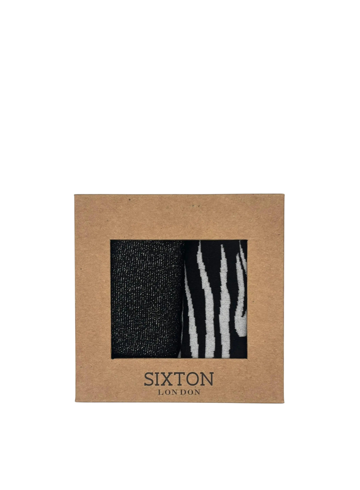 Black Tokyo & Black Savannah Sock Box from Sixton