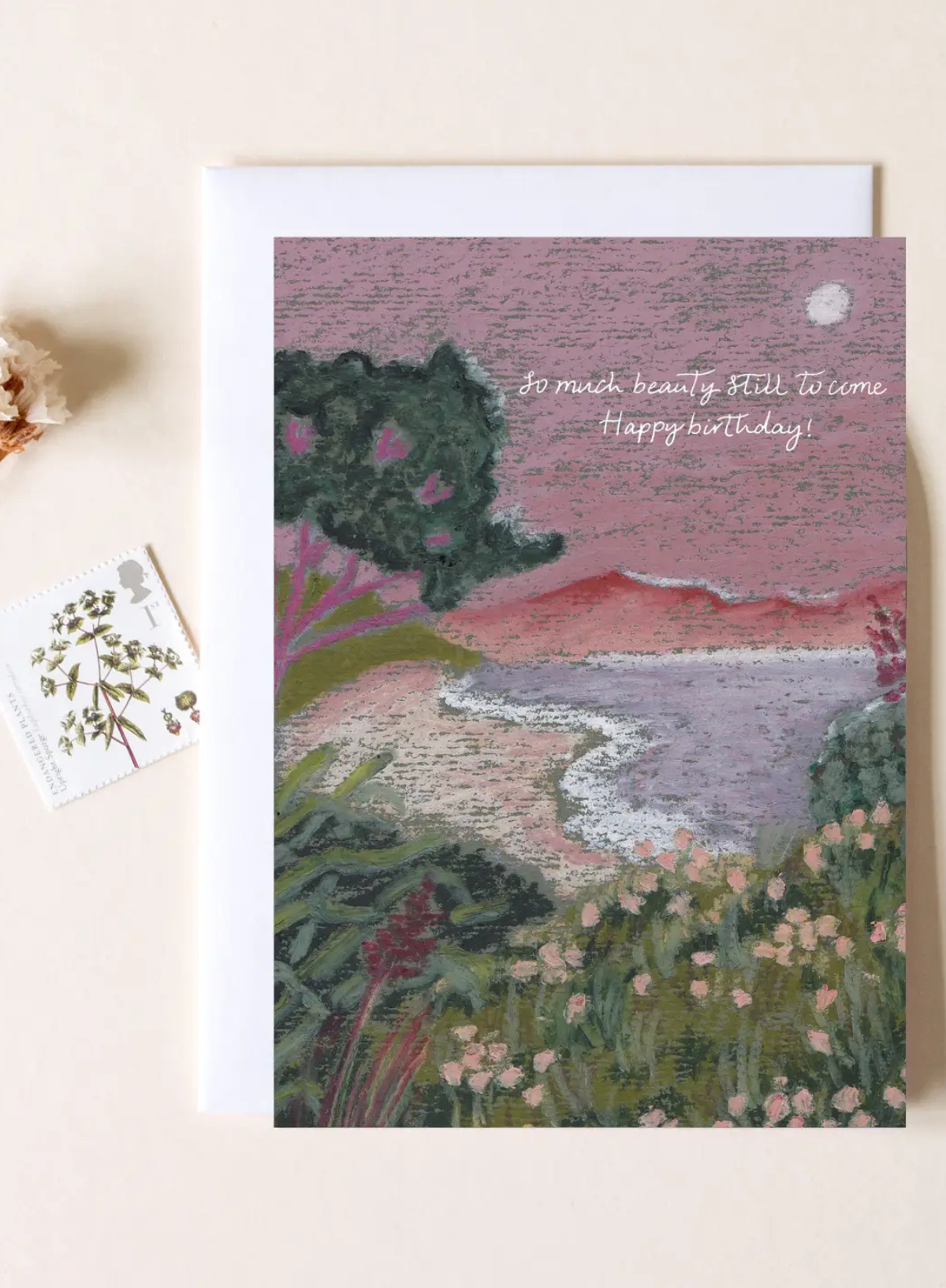 So Much Beauty Still To Come' Birthday Card from The Hidden Pearl Studio
