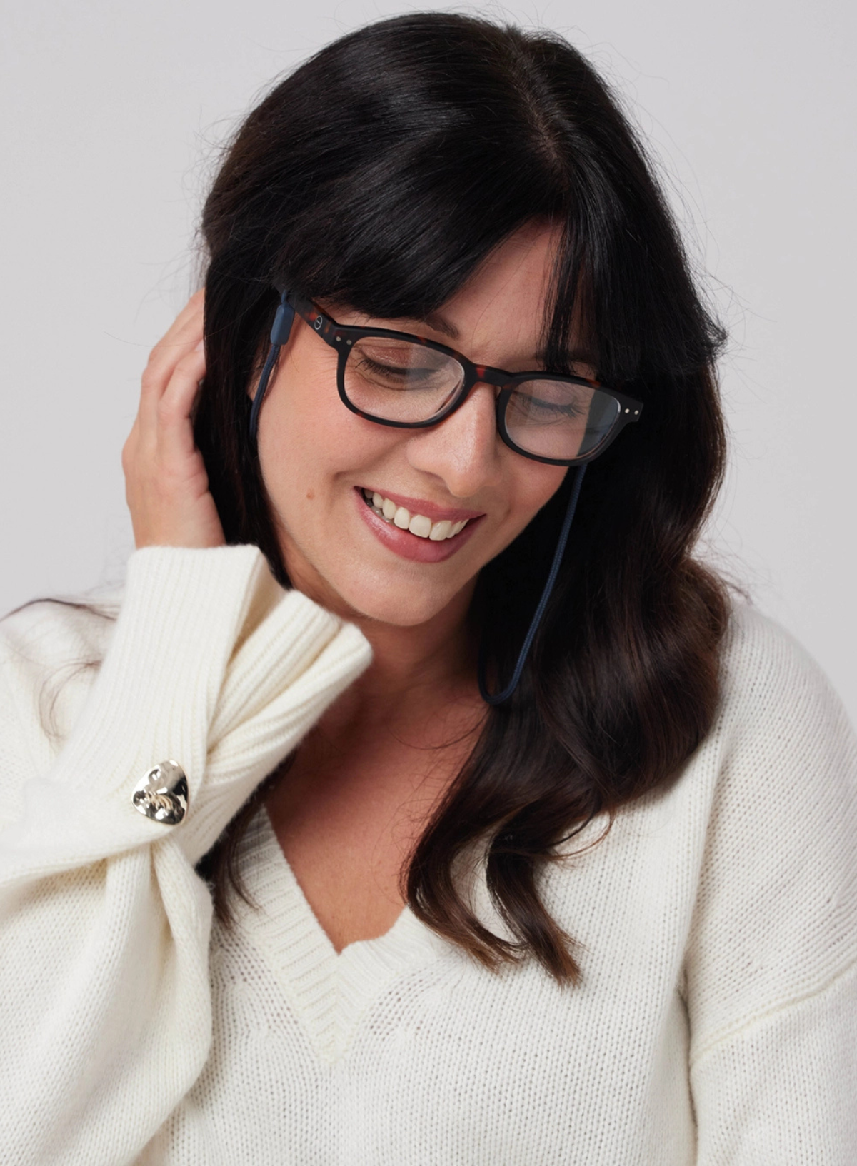 Glasses Daily Cord in Navy from Izipizi