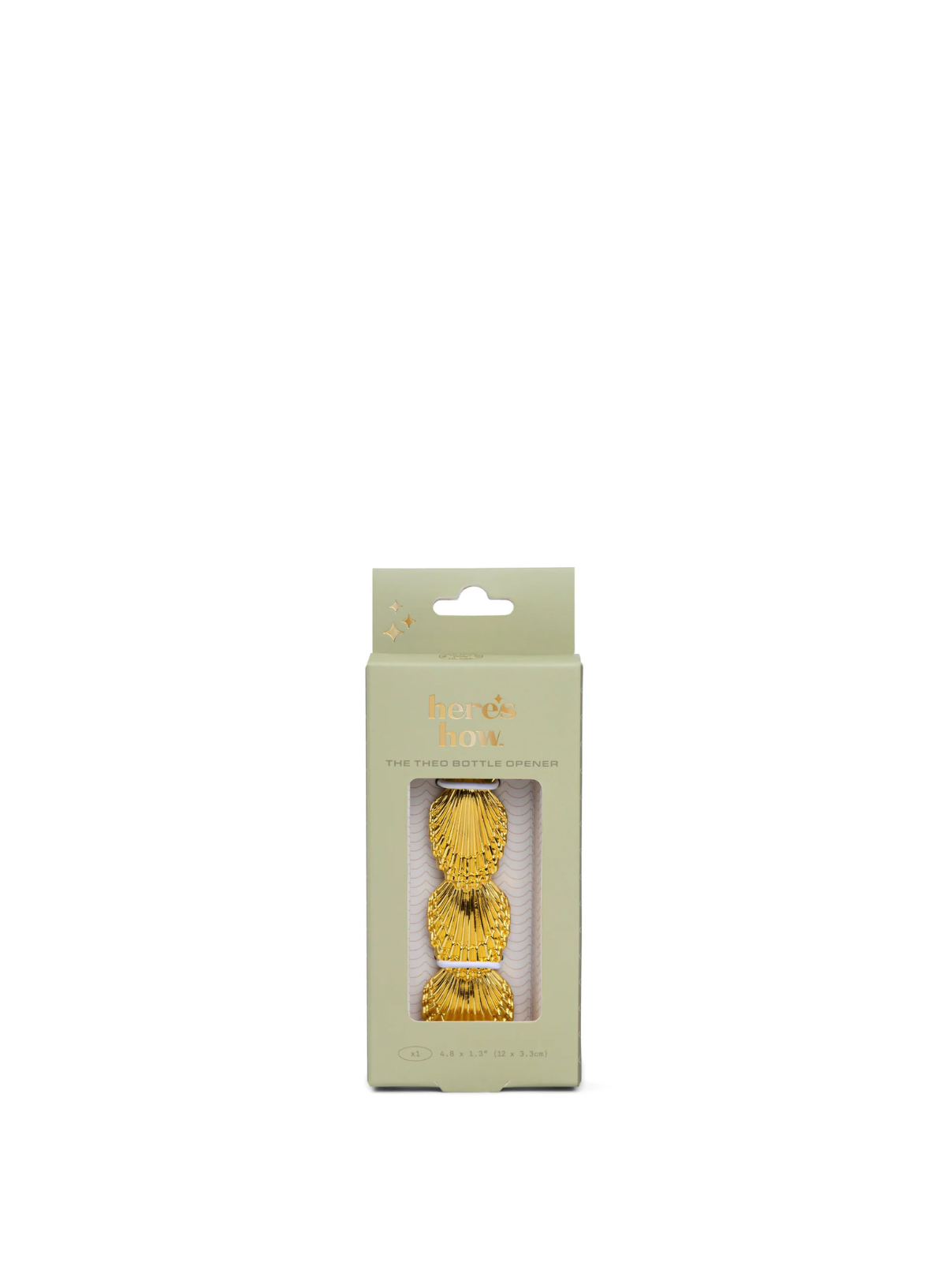 Theo Shell Bottle Opener from Gentleman's Hardware