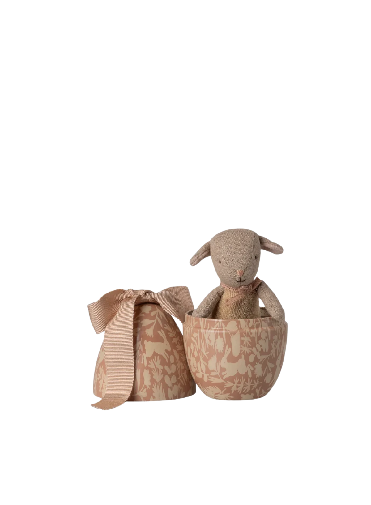 Maileg Easter Egg with Micro Lamb Small in Powder