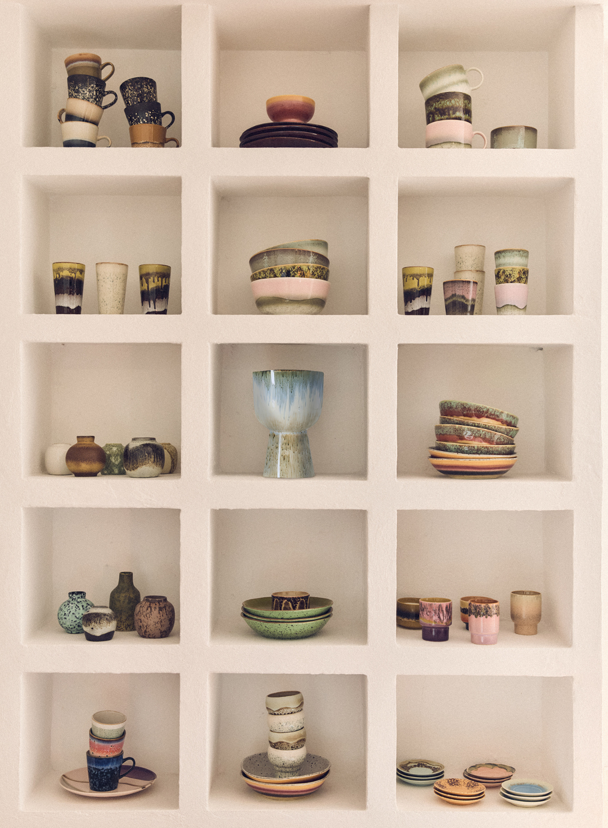 70s Ceramics Small Scented Candle: Vancouver from HK Living