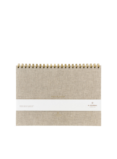 Desk Planner in Linen from A-Journal