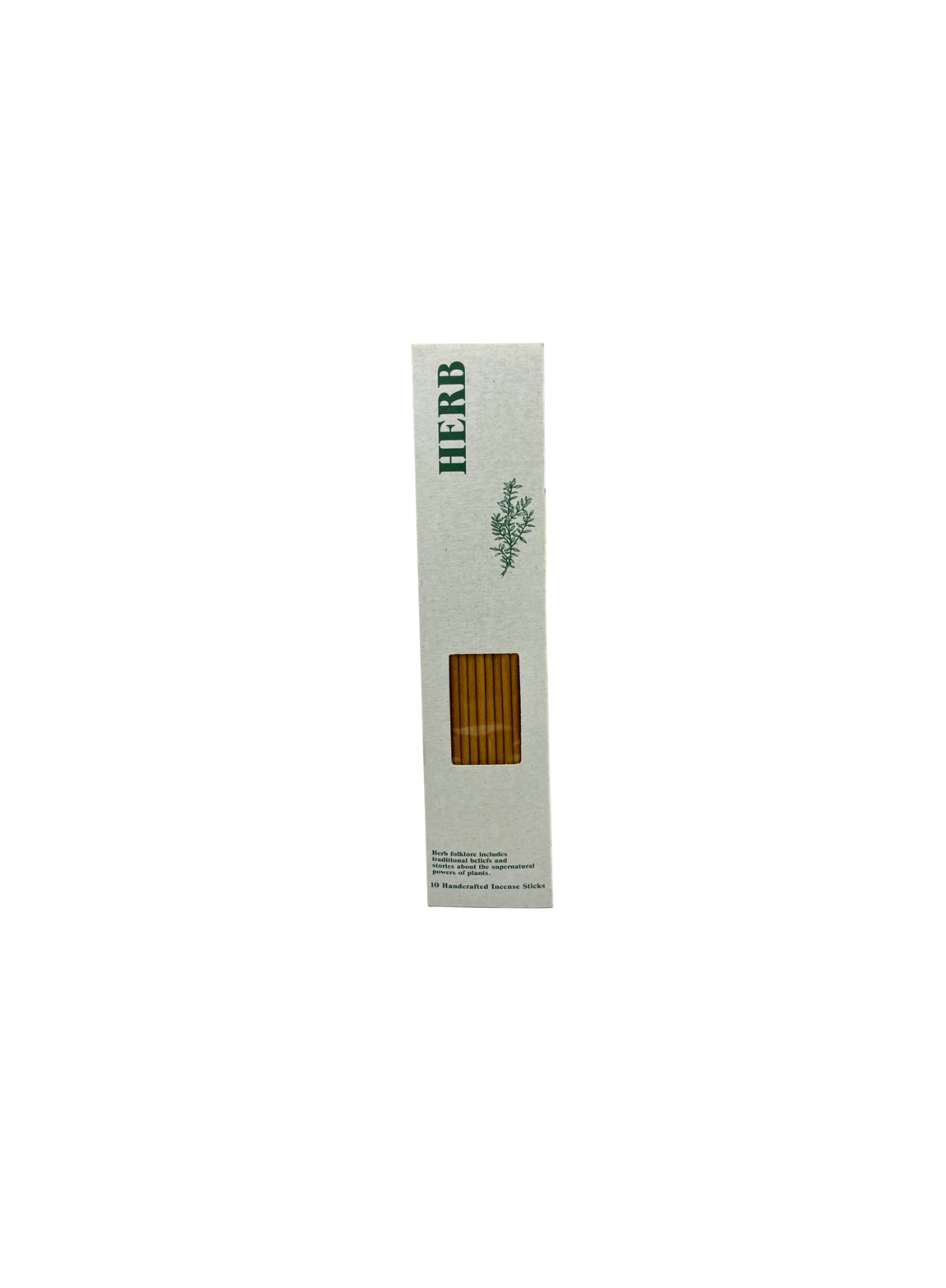 Heaven Scent Green Botanical Pack of 10 Incense Sticks in Herb