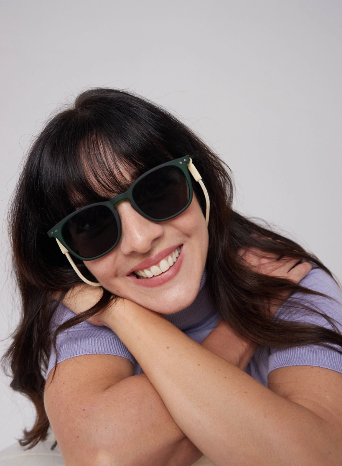 Glasses Daily Cord in Cream from Izipizi