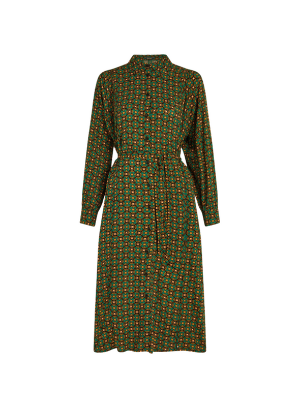 Marisa Dress Valley in Peacock Green from King Louie