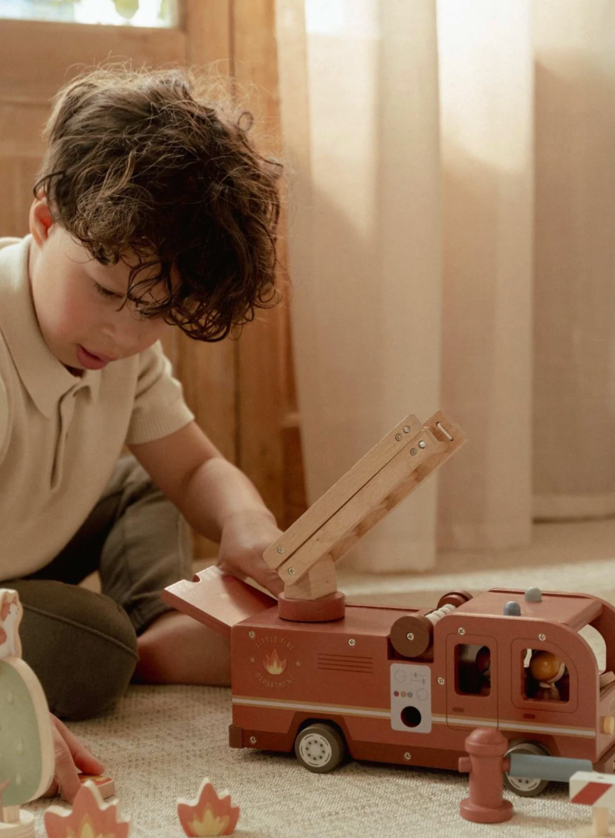 Little Dutch Fire Truck Set