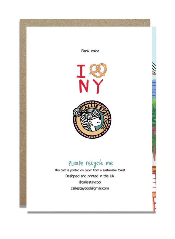 NYC Birthday Card from Callie Stay Cool