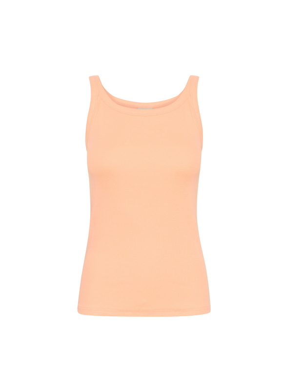 Carna Tank Top in Peach Nectar from Kaffe