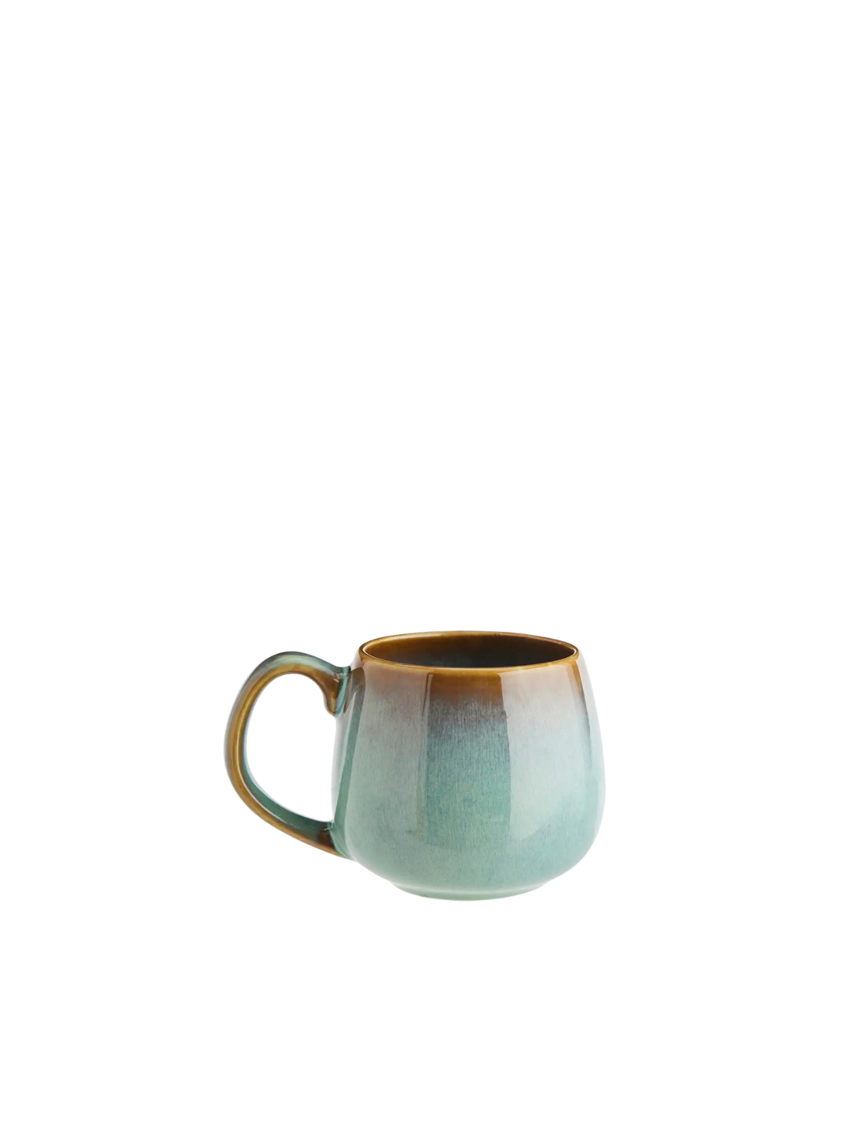 Asta Green Stoneware Mug from Madam Stoltz