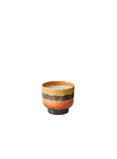 70s Ceramics Small Scented Candle: Tulum from HK Living