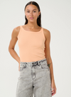 Carna Tank Top in Peach Nectar from Kaffe