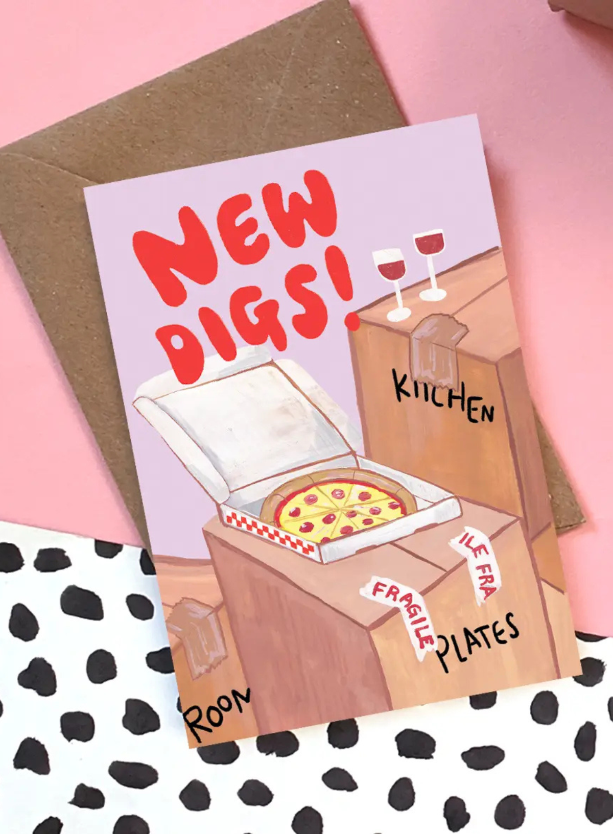 New Digs Card from Callie Stay Cool