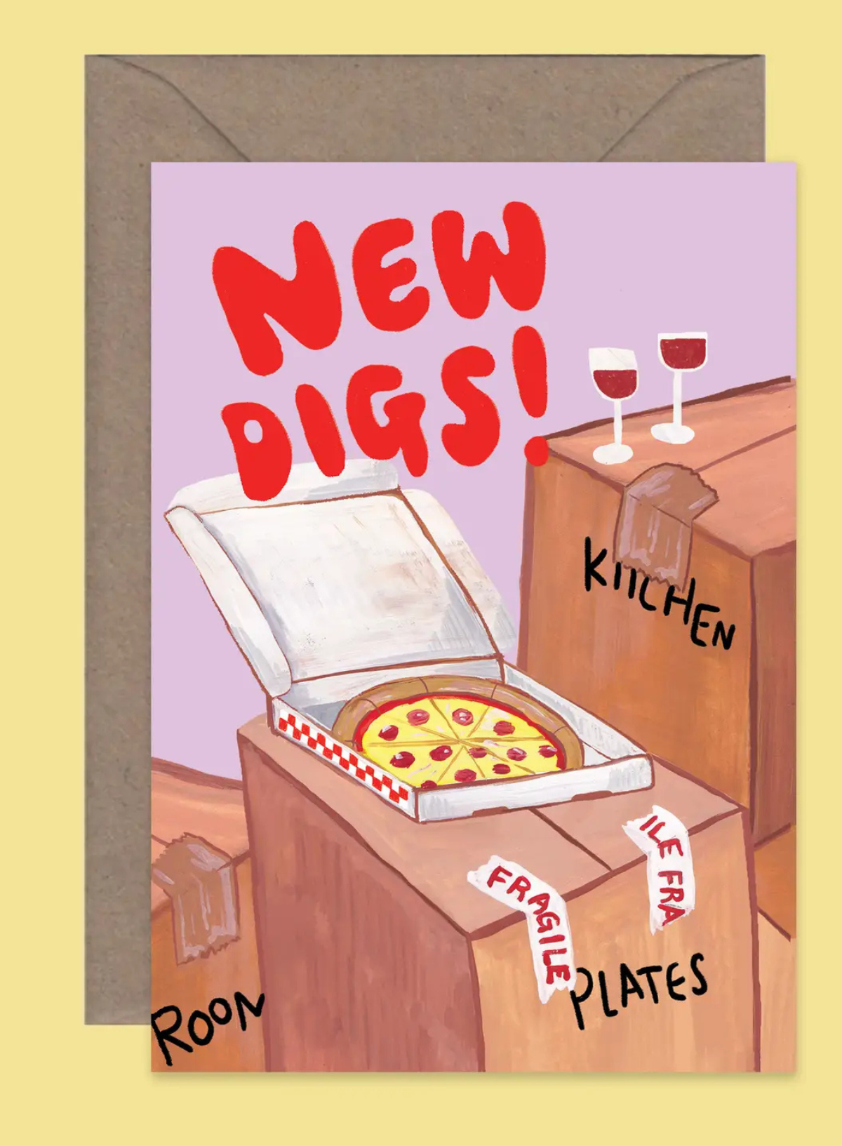 New Digs Card from Callie Stay Cool