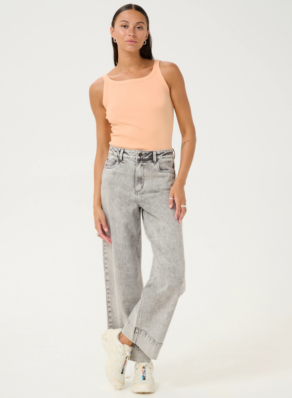 Carna Tank Top in Peach Nectar from Kaffe