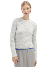 Knitted Bicolor Round Neck Sweater in 620 from Nice Things