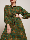 Marisa Dress Valley in Peacock Green from King Louie