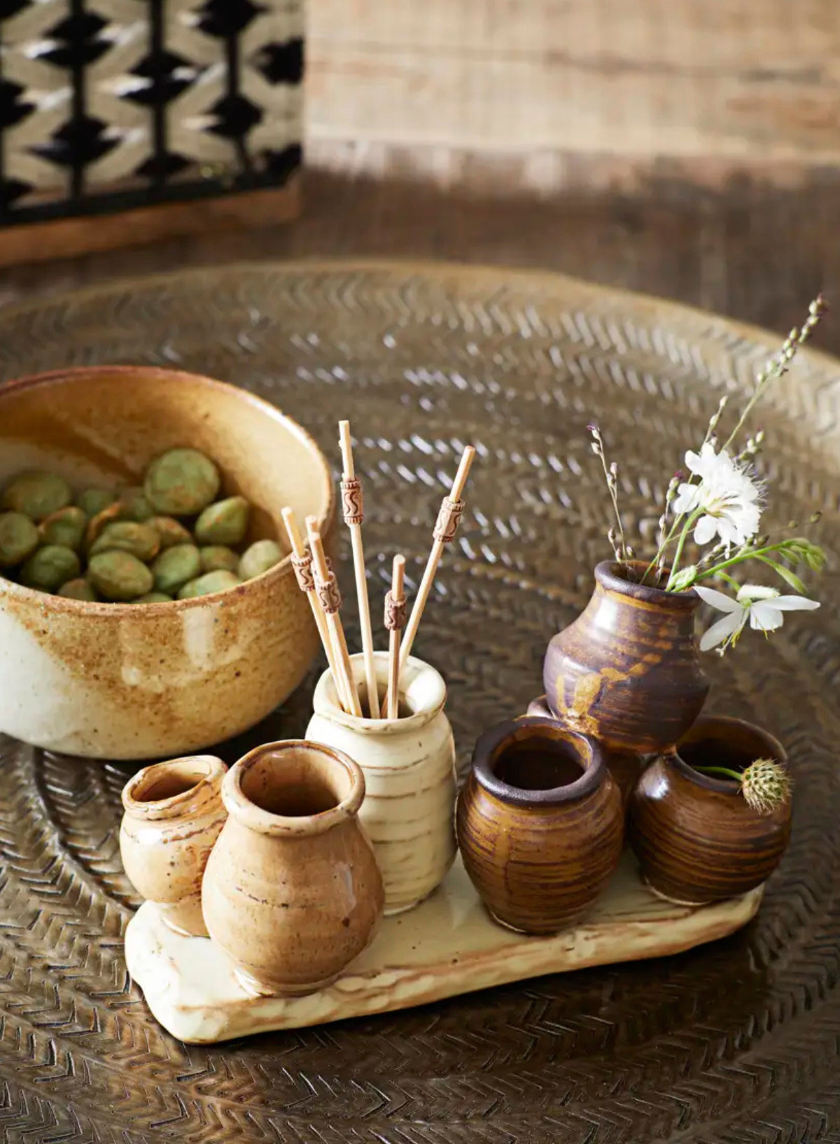 Toby Stoneware Vase from Madam Stoltz