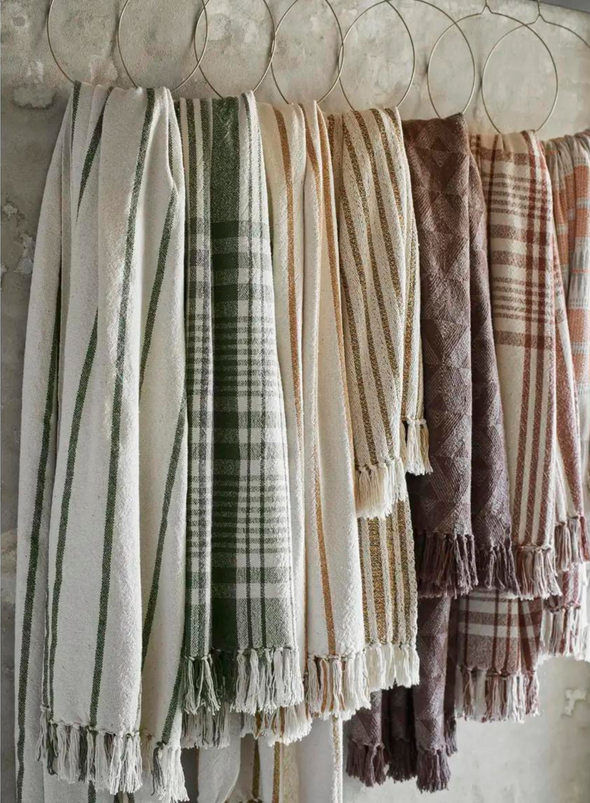 Wanda Recycled Cotton Throw from Madam Stoltz