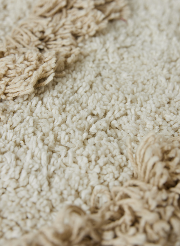 Round Bath Mat in Cream from HK Living