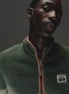Senonche Forest Night Polar Jacket in Dark Green from Faguo