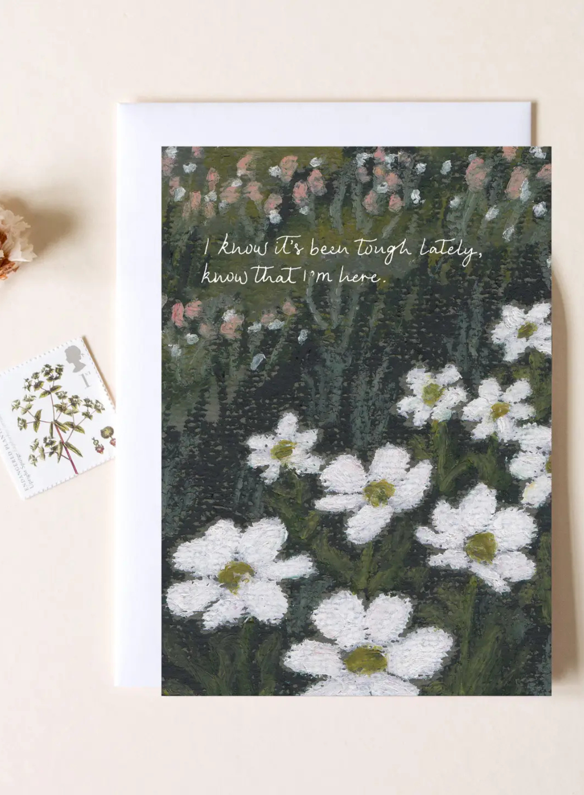 I Know Its Been Tough' Sympathy Card from The Hidden Pearl Studio