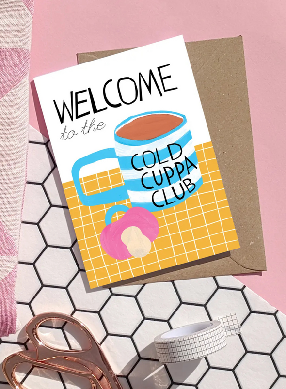 New Baby - Cold Cuppa Club Card from Callie Stay Cool