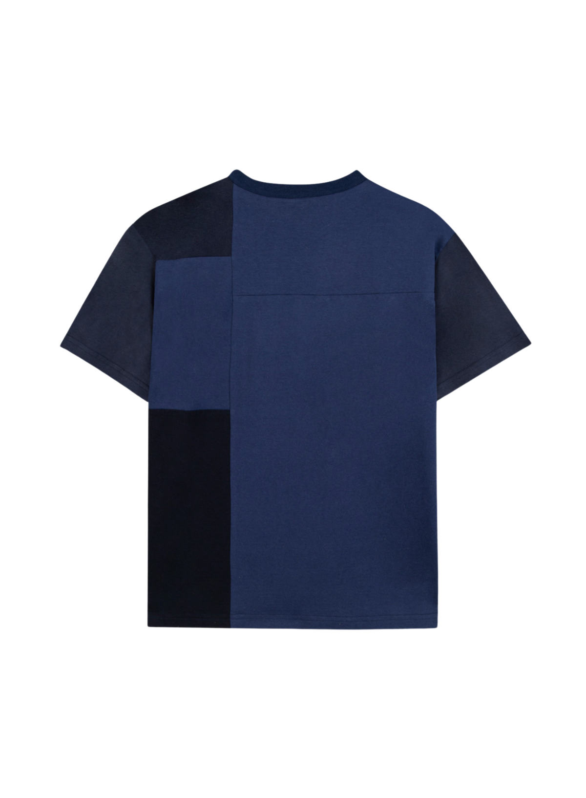 Faguo Upcycled T-Shirt in Navy Blue