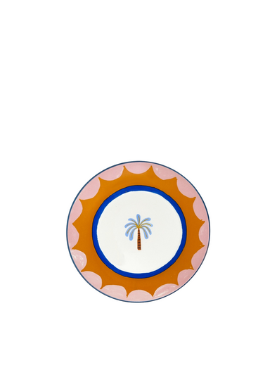 Cake Plate Palm Tree from Eleanor Bowmer
