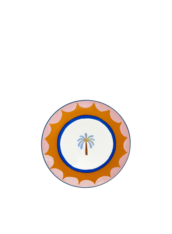 Cake Plate Palm Tree from Eleanor Bowmer