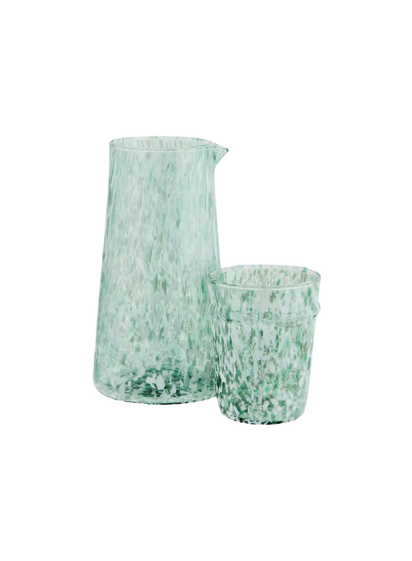 Spearmint Glass Jug from Madam Stoltz