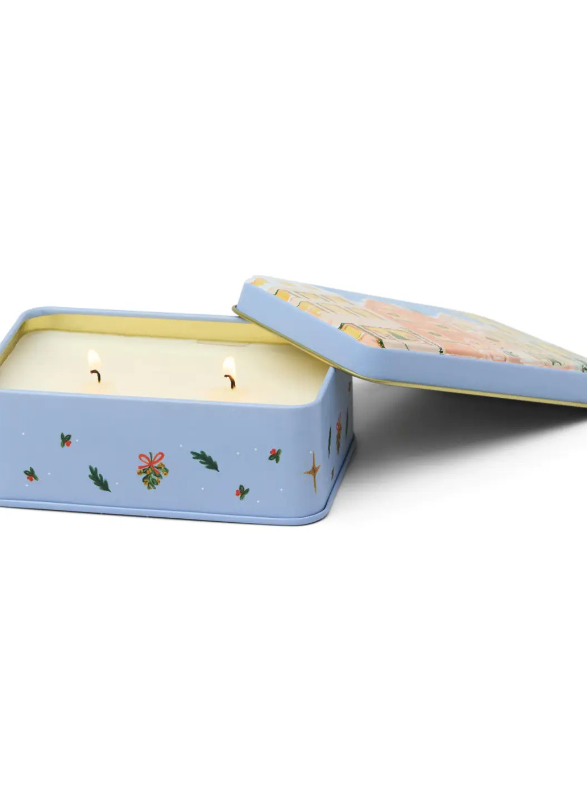 Christmas Tin 5oz Christmas Village - Gingerbread & Vanilla from Paddywax