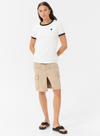 Lilian T-Shirt in Chalk/Black Heart from Kaffe