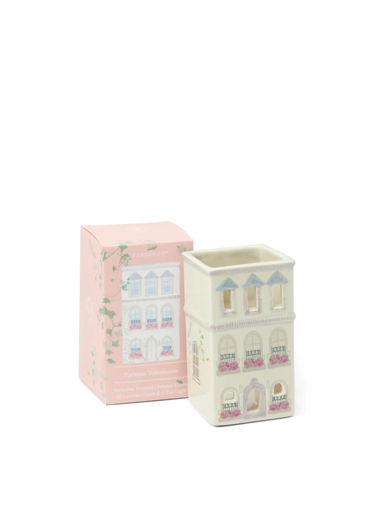 No. 09 Parisian Townhouse Style Incense & Tea Light Holder from Paddywax
