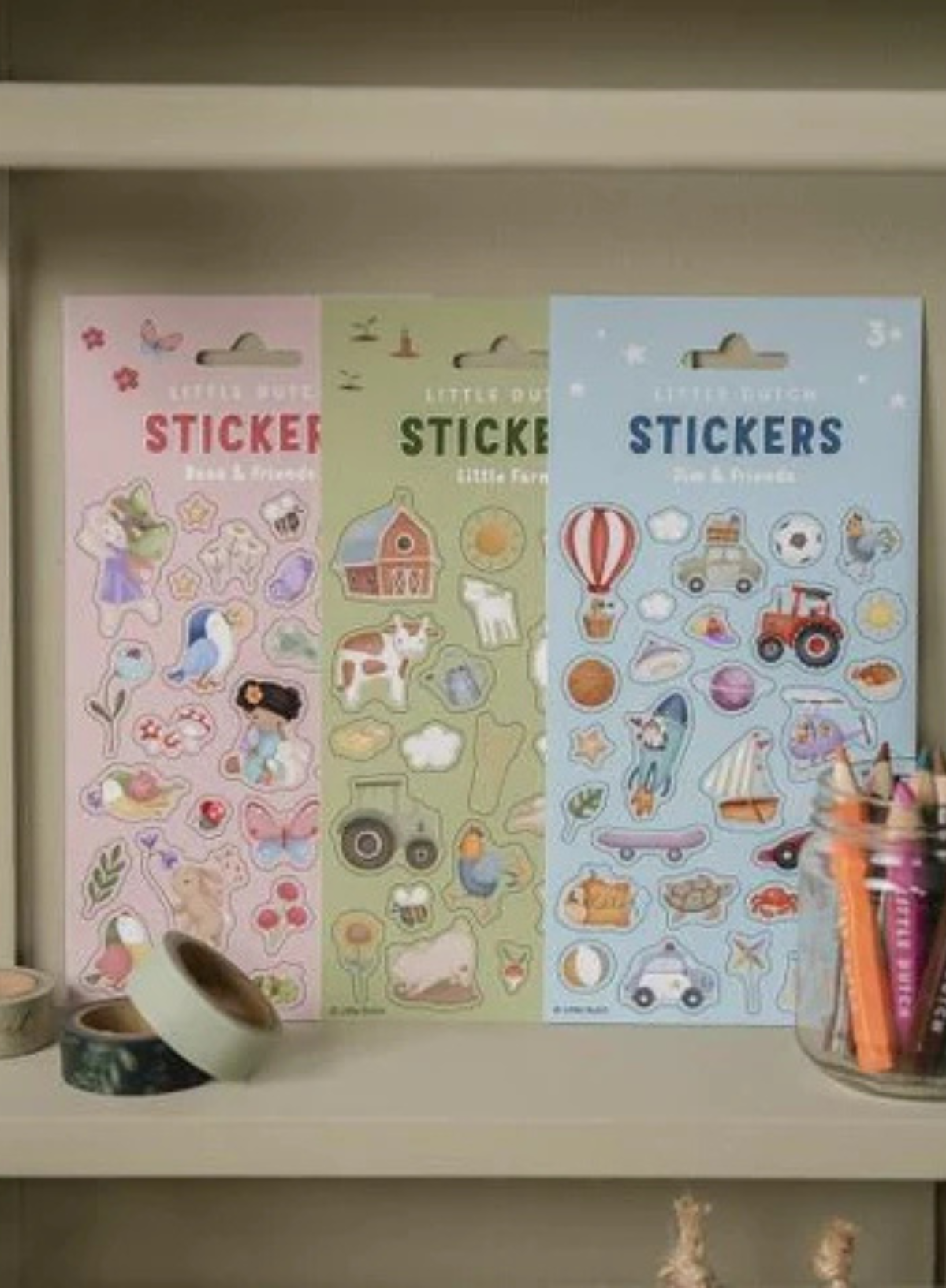 Little Dutch Stickerset Jim & Friends