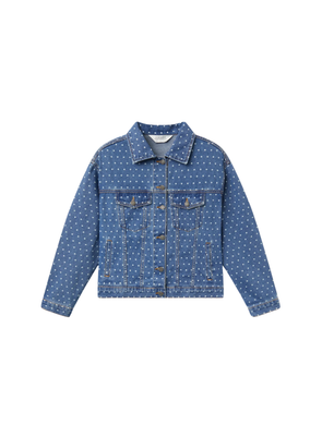 Denim Jacket in Blue with Spots from Compañia Fantastica