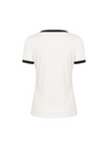 Lilian T-Shirt in Chalk/Black Heart from Kaffe