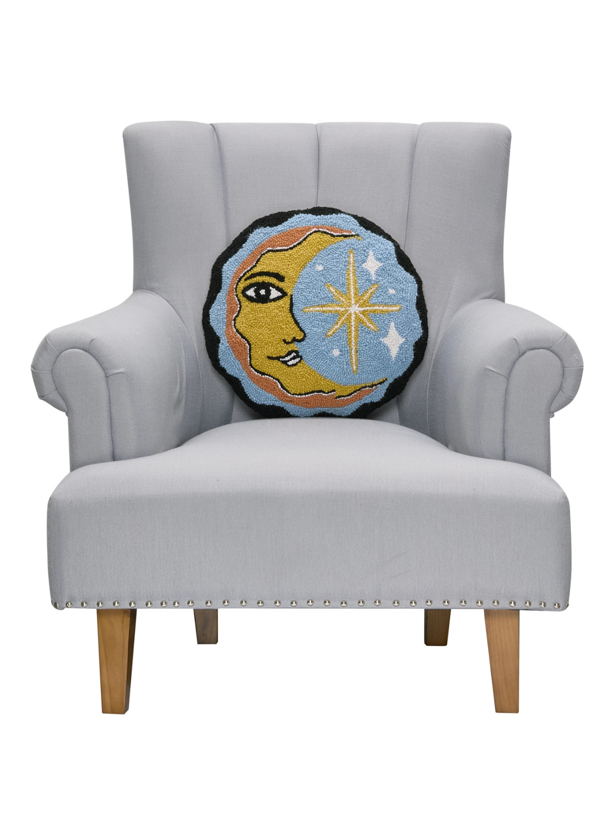 Celestial Moon Slice Hook Cushion from Peking Handicraft