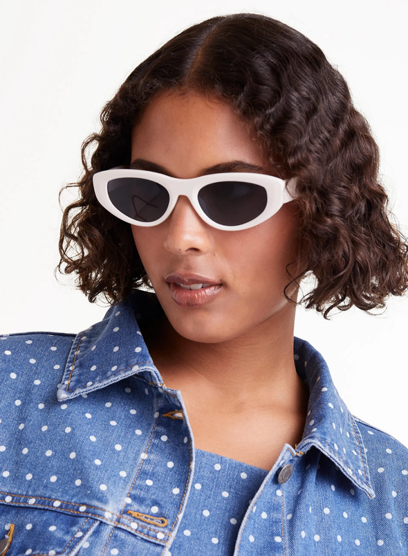 Denim Jacket in Blue with Spots from Compañia Fantastica