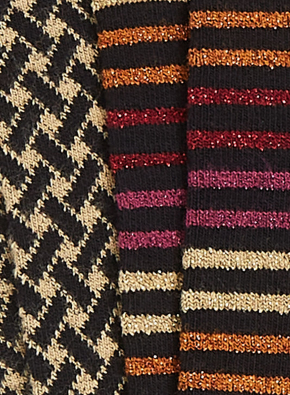 Socks 2-Pack Mariani in Maple Orange from King Louie