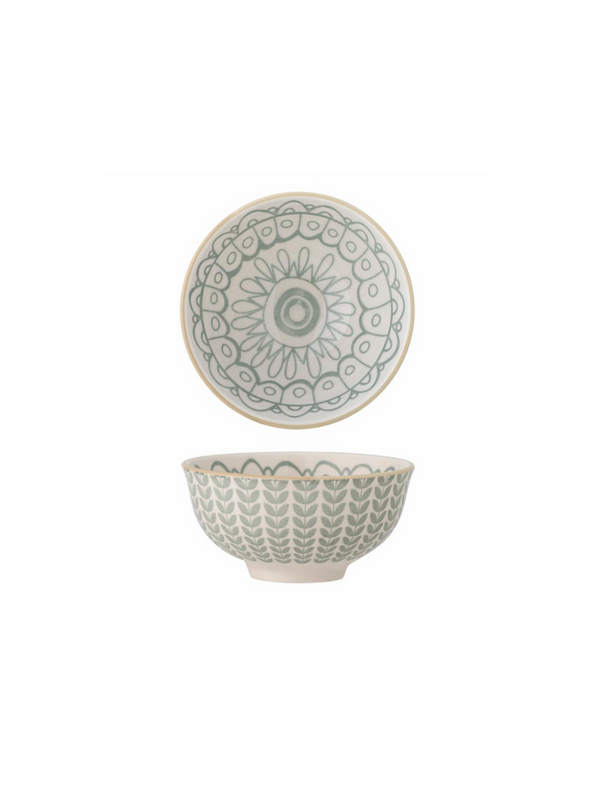Small Brown Maple Stoneware Bowl from Bloomingville