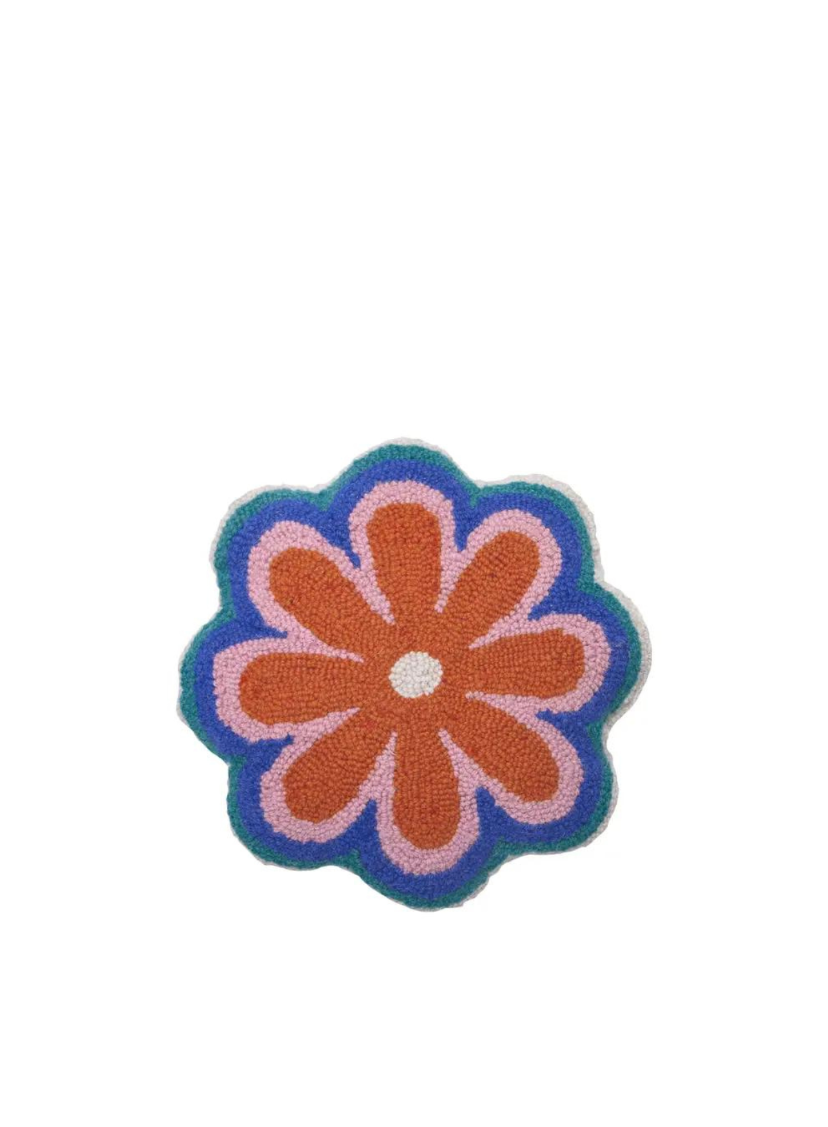 Flower Vibe Hook Cushion from Peking Handicraft
