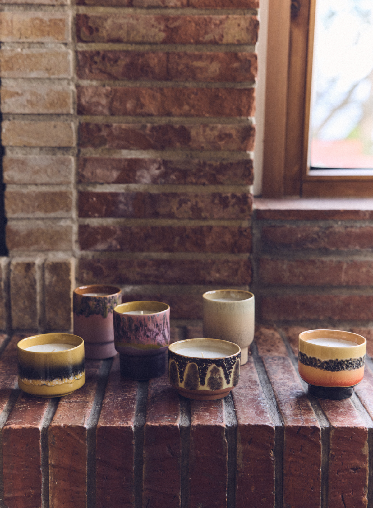 70s Ceramics Small Scented Candle: Miami from HK Living