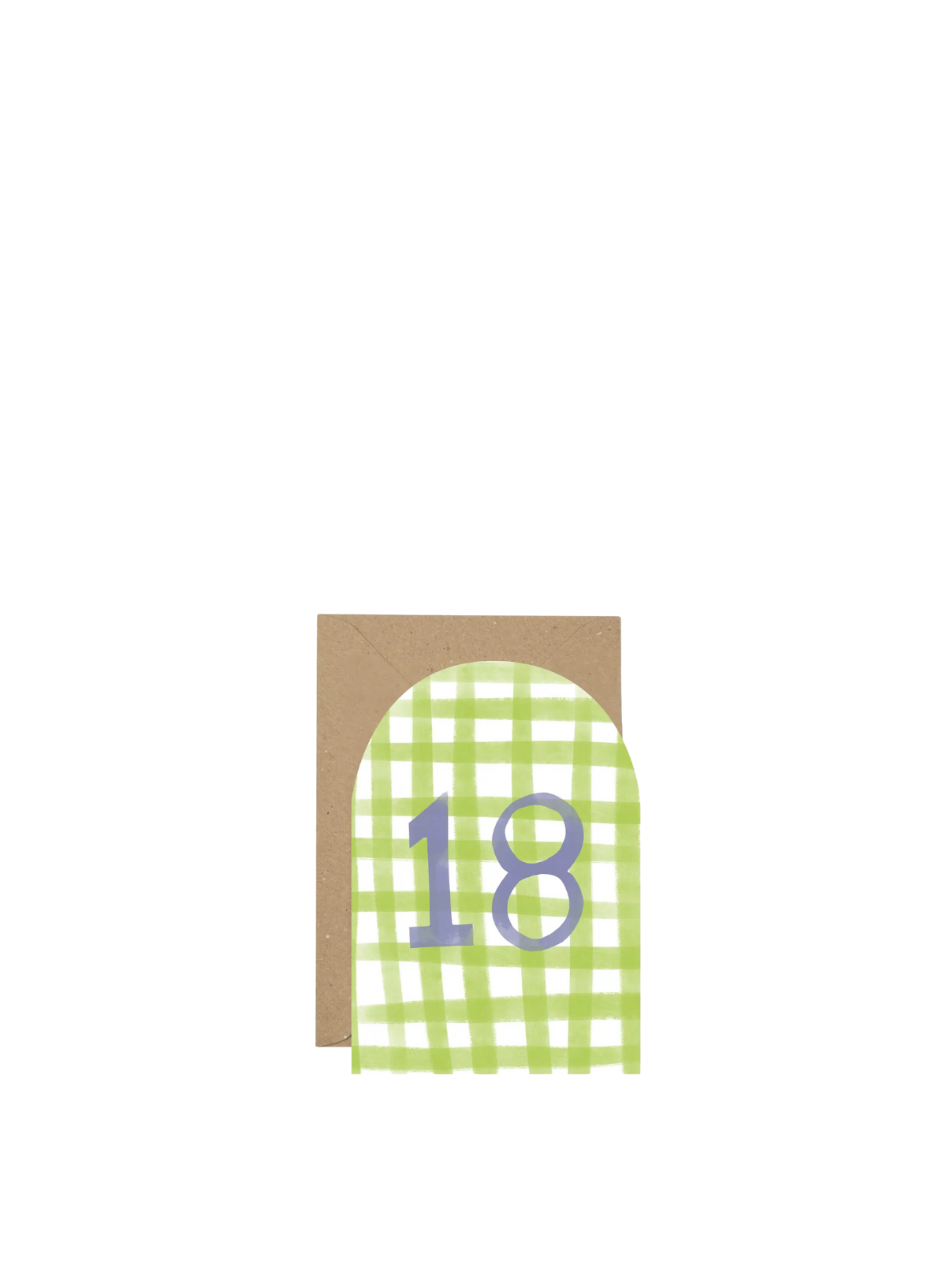 18 Gingham Card from Plewsy